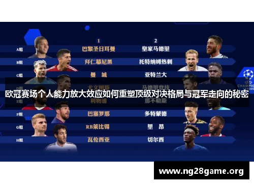 欧冠赛场个人能力放大效应如何重塑顶级对决格局与冠军走向的秘密 欧冠赛场个人能力放大效应如何重塑顶级对决格局与冠军走向的秘密